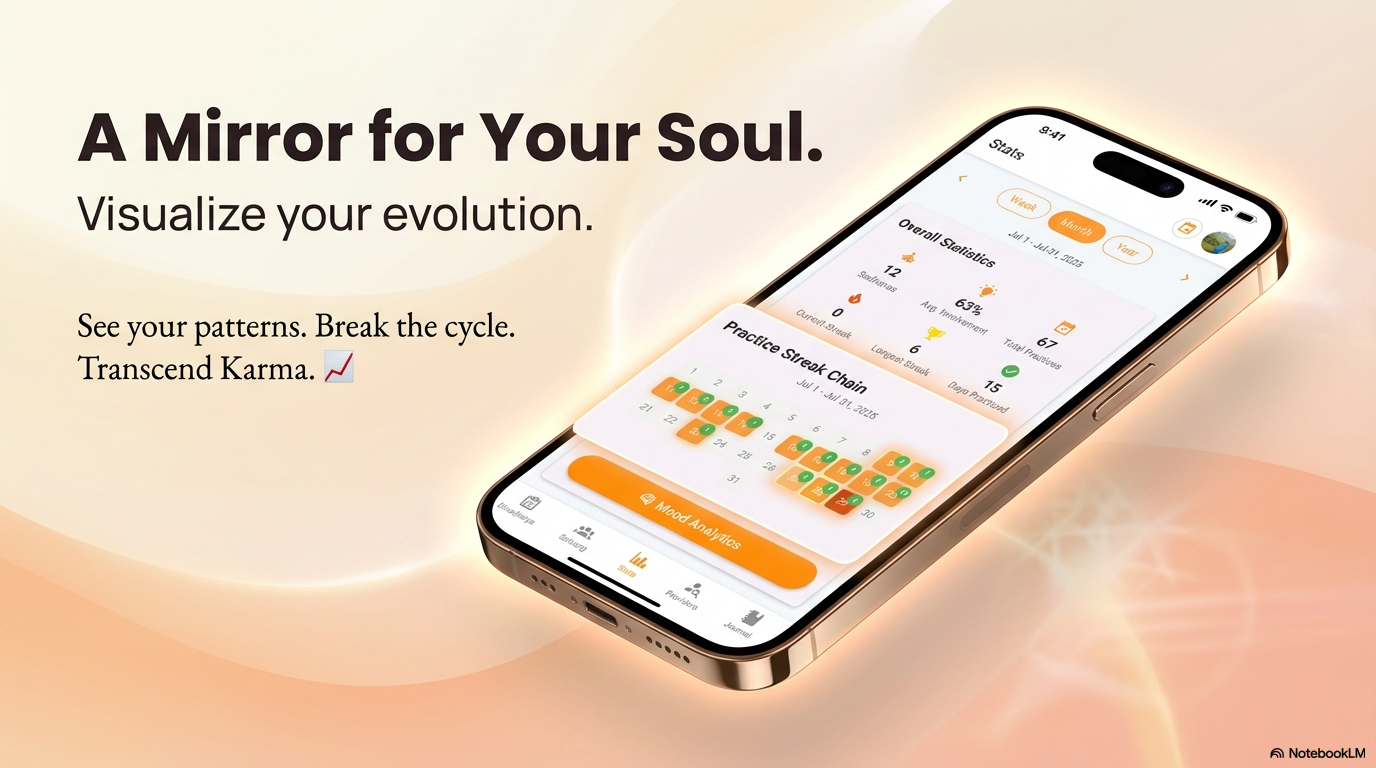 A Mirror for Your Soul - Visualize your evolution with Practice Streak Chain